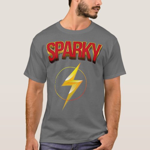 Sparky Funny Electrical Engineer Electrician T_Shirt