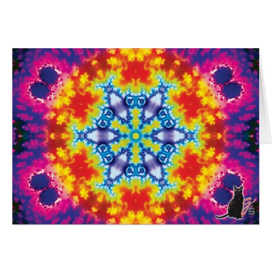 Sparky Kaleidoscope Cards (Front Horizontal)