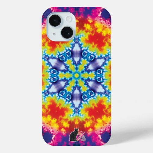 Sparky Kaleidoscope iPhone 15 Case