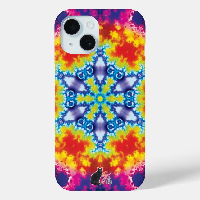 Sparky Kaleidoscope Case-Mate iPhone Case (Back)