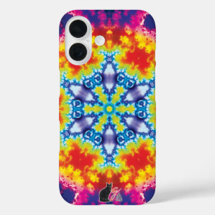 Sparky Kaleidoscope iPhone 16 Case