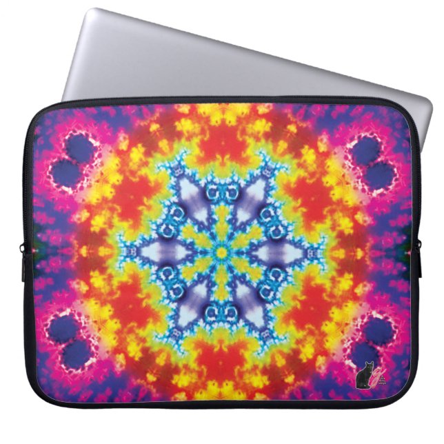 Sparky Kaleidoscope Laptop Sleeve (Front)
