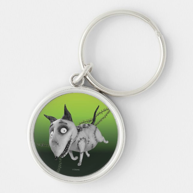 Sparky Running Keychain (Front)