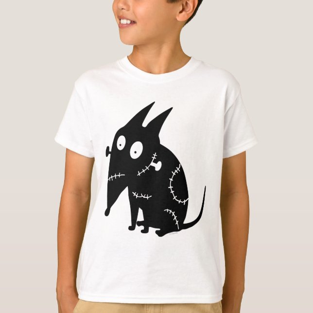Sparky Sitting Silhouette T-Shirt (Front)