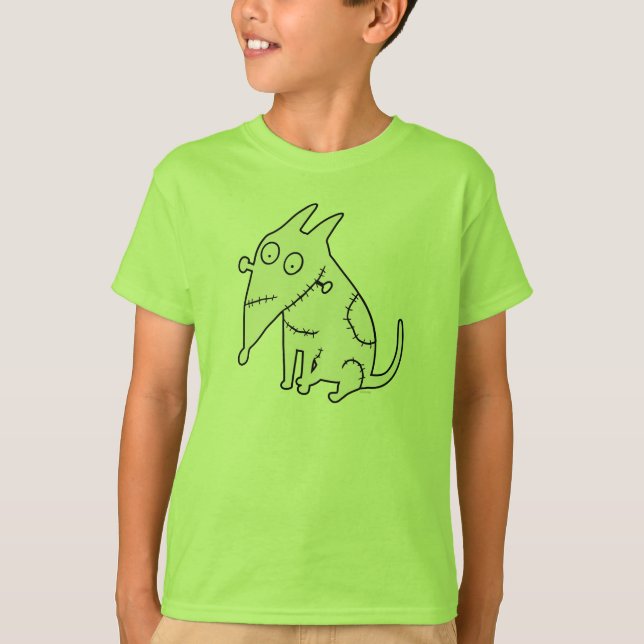 Sparky Sitting T-Shirt (Front)