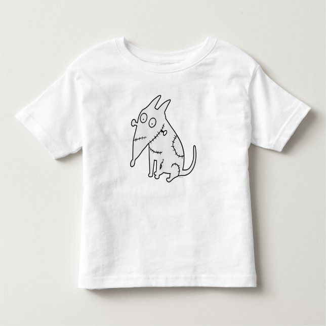 Sparky Sitting Toddler T-shirt (Front)