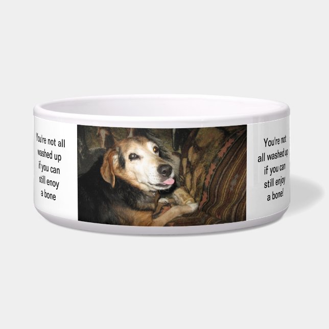 Sparky the Beagle Bowl (Front)
