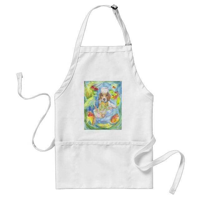 Sparky The Chef Adult Apron (Front)
