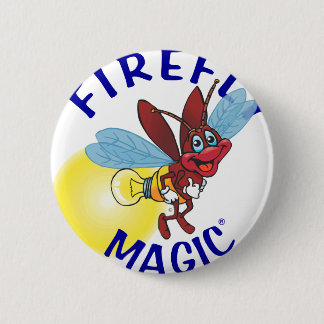 Sparky the Firefly Pinback Button
