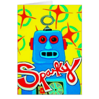 Sparky the Robot Cards