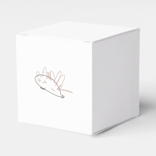 Sparky the Scruffy Hedgehog - Hand Drawn Kid's Favor Boxes