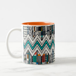 SPARRE teal Two-Tone Coffee Mug