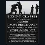 Sparring Match, Boxing Class Advert Flyer<br><div class="desc">Sparring Match,  Boxing Class Advert Flyers By The Business Card Store.</div>