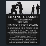 Sparring Match, Boxing Class Advert Flyer<br><div class="desc">Sparring Match,  Boxing Class Advert Flyers By The Business Card Store.</div>