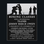 Sparring Match, Boxing Class Advert Flyer<br><div class="desc">Sparring Match,  Boxing Class Advert Flyers By The Business Card Store.</div>