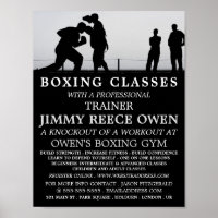 Sparring Match, Boxing Class Advert