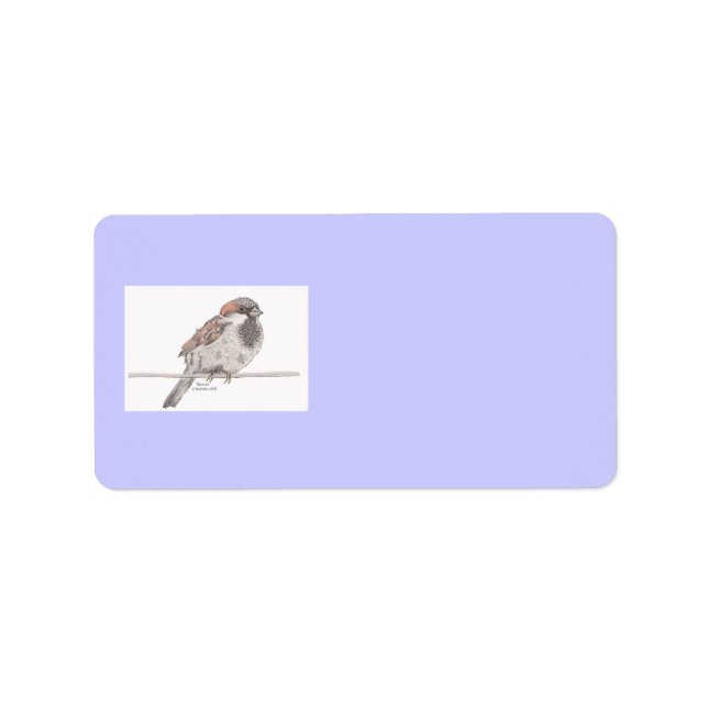 Sparrow Address Labels (Front)