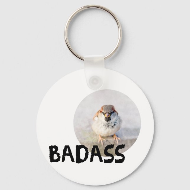 Sparrow - Badass Keychain (Front)