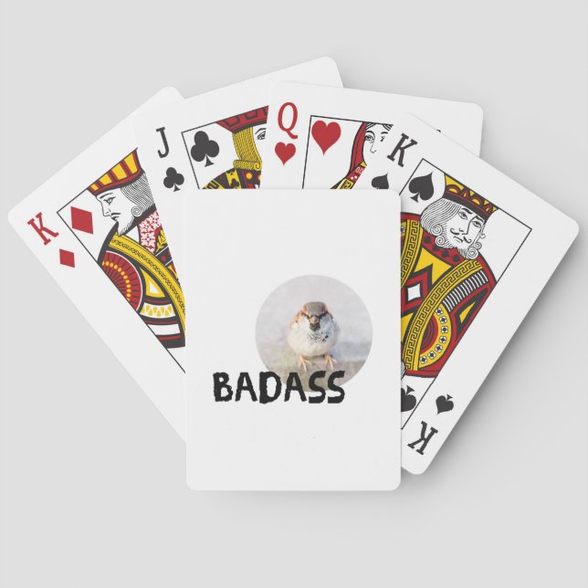 Sparrow - Badass Poker Cards (Back)