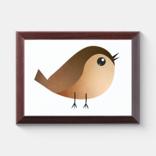 Sparrow Bird Cartoon Award Plaque