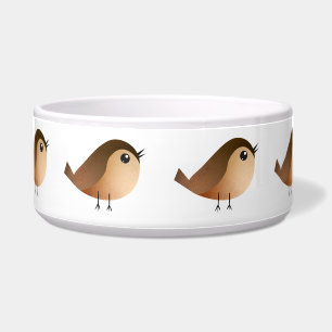 Sparrow Bird Cartoon  Bowl