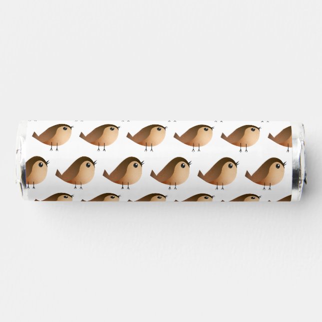 Sparrow Bird Cartoon  Breath Savers® Mints (Front)