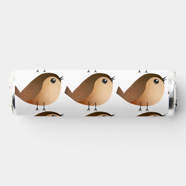 Sparrow Bird Cartoon  Breath Savers® Mints (Front)