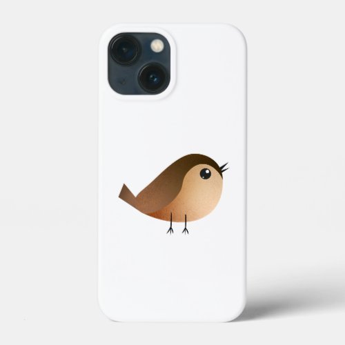 Sparrow Bird Cartoon  iPhone 13 Mini Case