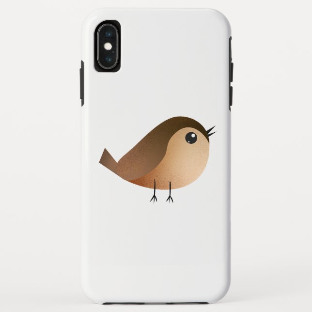 Sparrow Bird Cartoon    Case-Mate iPhone Case (Back)