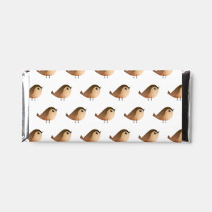 Sparrow Bird Cartoon Hershey Bar Favors