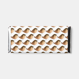 Sparrow Bird Cartoon  Hershey Bar Favors