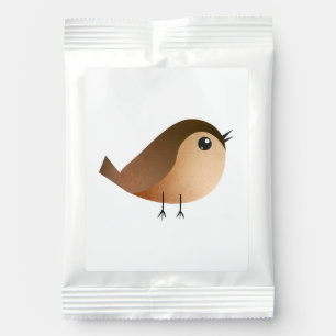 Sparrow Bird Cartoon Hot Chocolate Drink Mix
