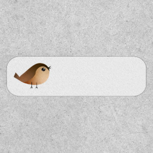 Sparrow Bird Cartoon Patch