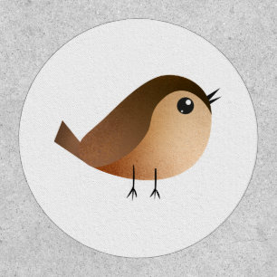 Sparrow Bird Cartoon Patch