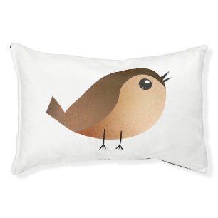 Sparrow Bird Cartoon  Pet Bed