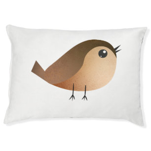 Sparrow Bird Cartoon   Pet Bed