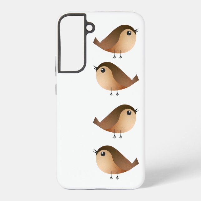 Sparrow Bird Cartoon  Samsung Galaxy Case (Back)