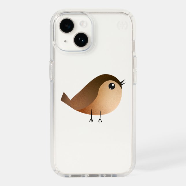 Sparrow Bird Cartoon   Speck iPhone Case (Front)