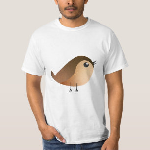 Sparrow Bird Cartoon T-Shirt