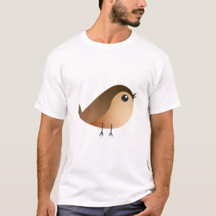 Sparrow Bird Cartoon T-Shirt