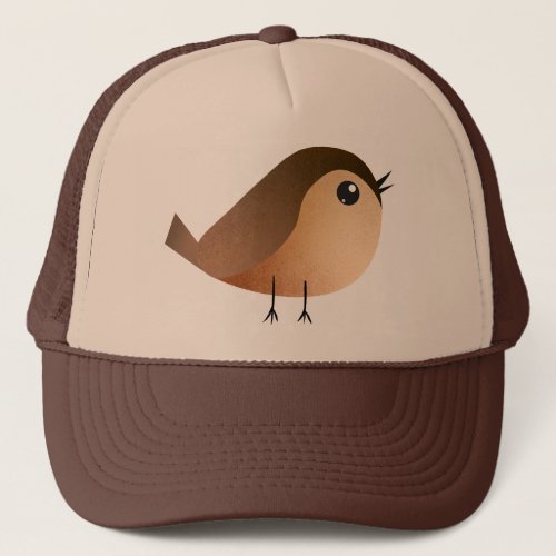 Sparrow Bird Cartoon  Trucker Hat