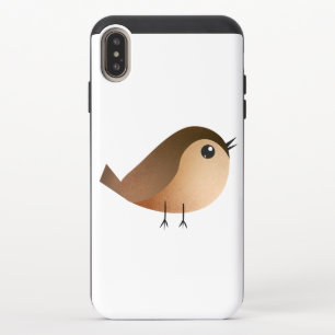 Sparrow Bird Cartoon  iPhone XS Max Slider Case
