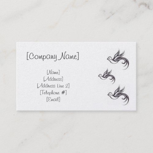 Sparrow Business Cards