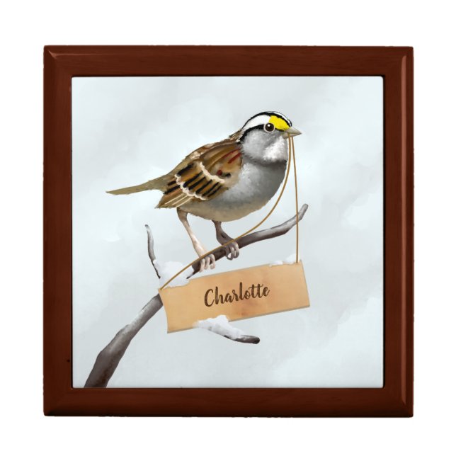 Sparrow Gift Box (Front)