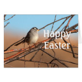 Sparrow happy Easter (Front Horizontal)