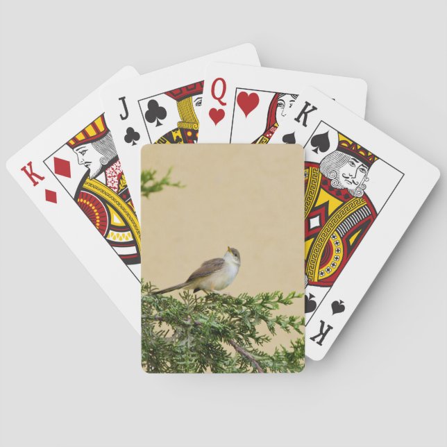 Sparrow  poker cards (Back)