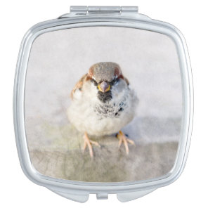 Sparrow - The Warrior Compact Mirror