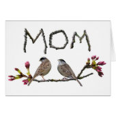 Sparrows Mom Card (Front Horizontal)