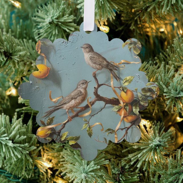 Sparrows - Paper Card Decoration Stationery (Insitu (Tree))