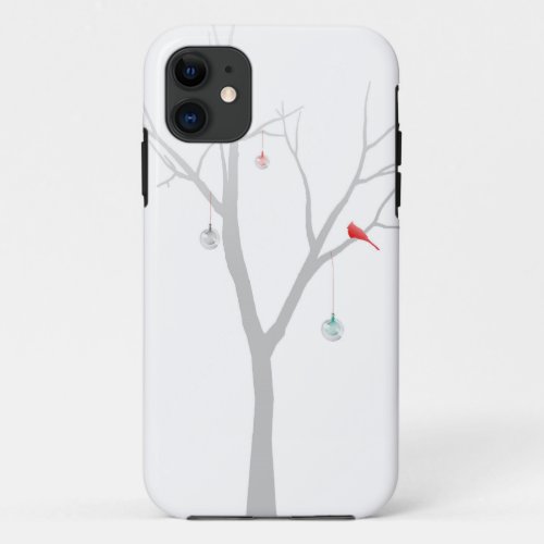 Sparse Christmas Tree iPhone 11 Case